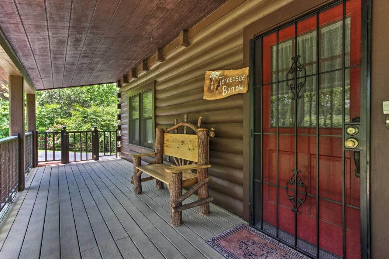 Rustic Cabin With Screened Deck 8 Mi To Dollywood Sevierville Kültér fotó